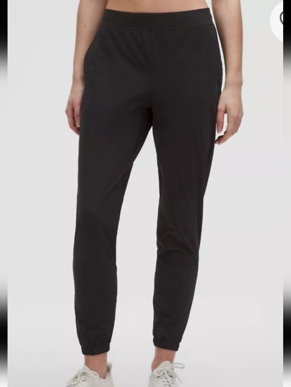 Lululemon Adapted State High Rise Black Track Joggers 4 SMALL